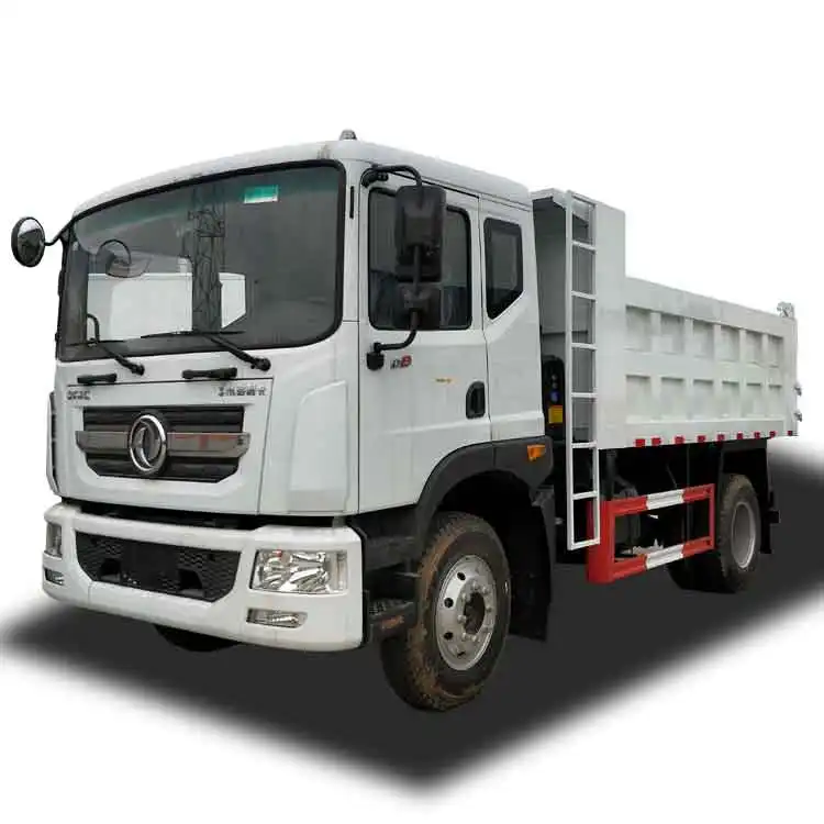 new 20cbm 10tons dongfeng/foton/howo 6 wheel 4x2 best light dump truck price