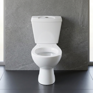 Inodoro de Cerámica Nano Irani de Dos Piezas con Doble Descarga, Montaje en Suelo, Sifón en S, Desodorizante, para Baño de Hotel - Product Image 3