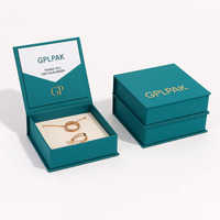 Logo personalizzato Cajas De Joyas gioielli in carta regalo scatola magnetica per gioielli sacchetto per imballaggio Online Busnies
