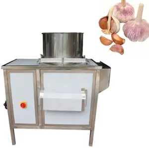 Automatic Commercial Garlic Bulb Breaker Dry Garlic Clove Separator Peeler Garlic Bulb Breaking Machine