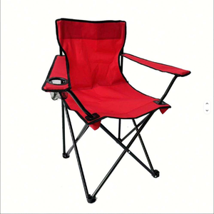 Portable Metal <b>Folding</b> <b>Chair</b> with Oxford Fabric for Outdoor Picnic <b>Beach</b> Fishing and Garden - Product Image 5