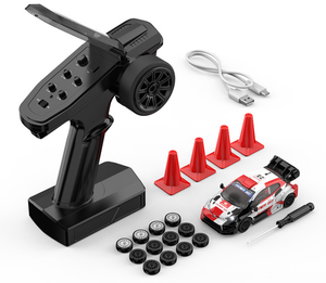 รถบังคับวิทยุ MJX 43308 HYPER GO รุ่นปี 2026 ของแท้ ขนาด 1/43 แบบ Brushed RC พร้อมเซอร์โว 3 กรัม ความเร็ว 20 กม./ชม. ตัวถังโลหะผสมแบบแม่เหล็กเปลี่ยนเร็ว - Product Image 3