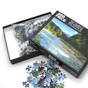 공장 제조 업체 사용자 정의 디자인 성인 종이 판지 퍼즐 어린이 교육 완구 Rompecabezas 500 피에자 - Product Image 4