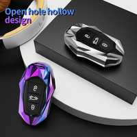 Voiture À Distance Key Housse De Protection Accessoires en alliage de Zinc Porte-clés Shell Sac pour Peugeot 308 407 207 508 4008 408 308 5008 voiture acce