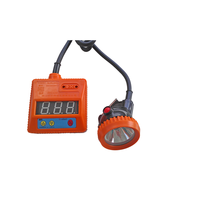 Lámpara Minera Recargable ZHONGMEI KLW5LM con Cable, Linterna Frontal Multifuncional con Cámara LED de Alta Potencia 5000-5500Lux, 1.5 Años de Garantía