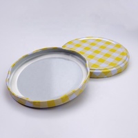 Bouchons à vis en fer blanc personnalisables de 70 mm et 82 mm pour bouteilles de vin et bocaux alimentaires, anti-fuite et anti-enfants