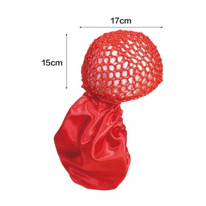 Gorro de satén dos en uno <span class=keywords><strong>para</strong></span> rizar el cabello, gorro de <span class=keywords><strong>dormir</strong></span>/baño <span class=keywords><strong>para</strong></span> mujer, estilo étnico, ajustable <span class=keywords><strong>para</strong></span> las cuatro estaciones - Product Image 6