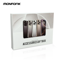 Coffret Cadeau d'Accessoires Personnalisé 6 en 1 pour iPhone, Kit d'Alimentation pour Téléphone Mobile US EU