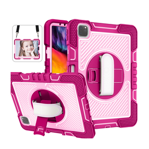 Custodia per Tablet per Bambini in Silicone Antiurto Robusta con Tracolla per <span class=keywords><strong>iPad</strong></span> 10.9 11pro - Vendita all'Ingrosso - Product Image 1