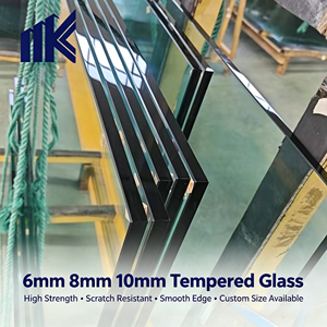 <span class=keywords><strong>Kaca</strong></span> Tempered Modern Berkekuatan Tinggi Anti Pecah 8mm 10mm 12mm untuk Dinding Tirai Bangunan dan Pintu Masuk Bangunan - Product Image 2