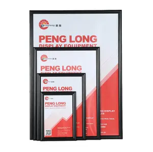 A1 A2 A3 A4 Advertising Board 25mm Profile Aluminum Snap Frame