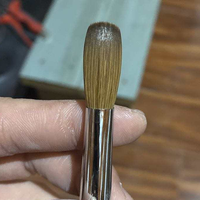 Kuas Nail Art Kolinsky 100% Asli, Kuas Akrilik, Kuas Akrilik dengan LOGO Custom, Promo Panas USA