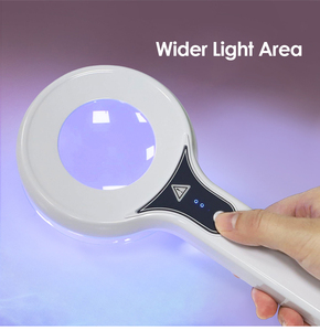 Handheld Wood <b>Lamp</b> Skin Care Machine <b>USB</b> Direct Charging LED Light Source Machine ABS+PC clear Viewing <b>Port</b> Body Healthy Machine - Product Image 6