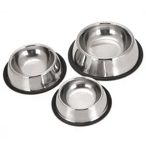 Neuer Verkäufer Pet Bowl Edelstahl Dog Feeding Bowl Einfache Pet Food Bowl