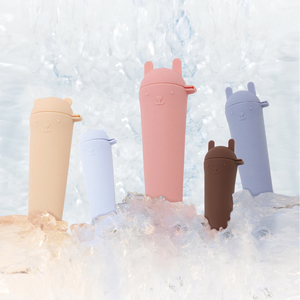 Moule à glaçons en silicone en forme d'animaux mignons, non toxique, écologique, de qualité alimentaire, réutilisable, portable, pour glaçons faits maison - Product Image 1
