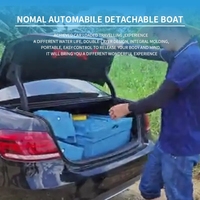 Venta al por Mayor de Botes de Pesca de Plástico de Alta Calidad para Exteriores, Reforzados y Desmontables