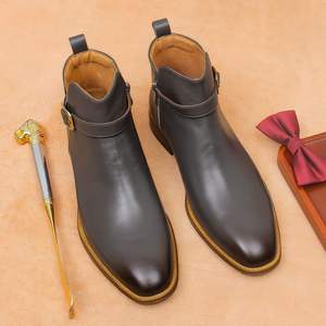 Nouvelle Tendance – Mocassins Homme en Cuir Véritable Brillant, Style Britannique Sportif Décontracté, Légers, Antidérapants et Isolants pour l'Automne - Product Image 4