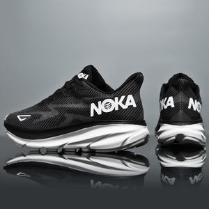 Hoge Kwaliteit Lichtgewicht Luxe Sport Hardloopschoenen Zachte Zolen Comfortabele Stof Voorraad Hok Unisex Hoogte Toenemend - Product Image 4