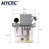 Pompe à huile lubrifiante automatique de 1,5 L, pompe à lubrification électromagnétique CNC, 220 V, machine-outil CNC, alimentation en huile de synchronisation, graisseur