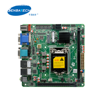 Contrôle industriel intégré MINI ITX tout en un carte mère carte Pc Socket LGA1150 avec jeu de puces Q85