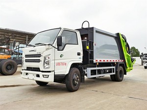 Camion compacteur de déchets hydraulique JMC Mini 4X2 6CBM, directement de l'usine, pour la collecte des déchets urbains - Product Image 2