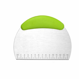 Stainless Steel Dough <b>Cutter</b> With Graduations 14 Cm Baking Tool Kitchen Scraper - Product Image 1