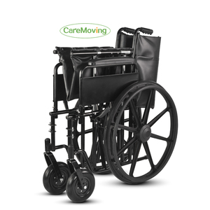 Silla <span class=keywords><strong>de</strong></span> ruedas manual Bariátrica para personas mayores y obesas Silla <span class=keywords><strong>de</strong></span> ruedas regular con ruedas cómodas - Product Image 2