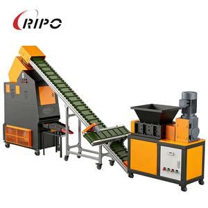 RIPO T400Pro Copper Wire Granulator Combined Line With S300 Waste Cable <b>Shredder</b> Machine - Product Image 1