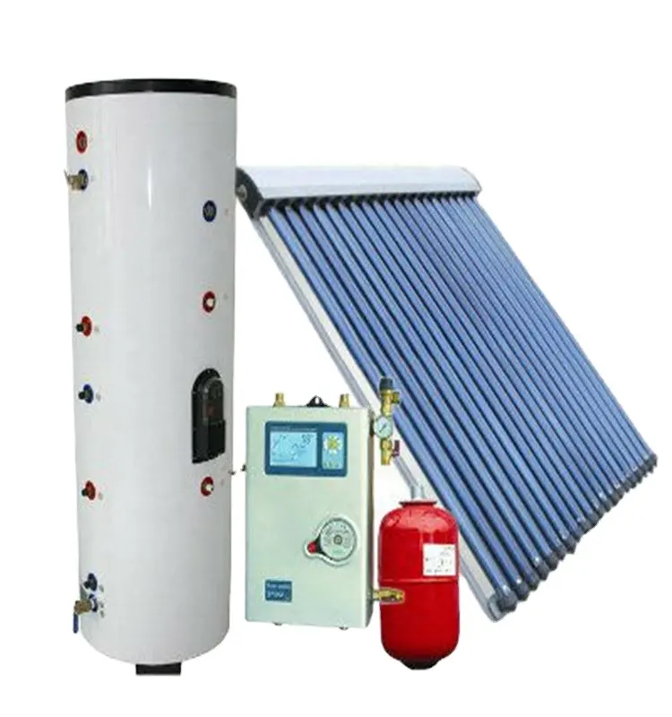 300 litros piso aquecido sistema sola água aquecedor split pressurizado Solar Water Heater