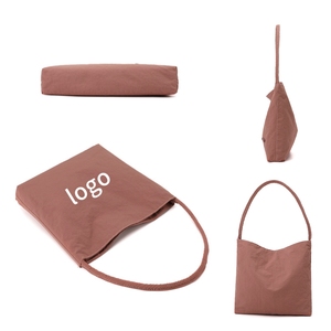 Mô Hình Mới Hàn Quốc-Phong Cách Phụ Nữ 'Túi Xách Trọng Lượng Nhẹ Thường Đa Năng Kích Thước Lớn Trọng Lượng Nhẹ Nylon Vải Vai Tote Túi - Product Image 4