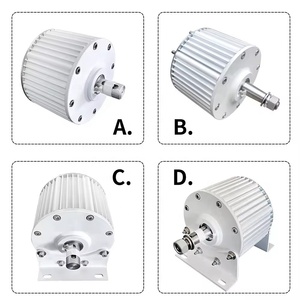 มอเตอร์แม่เหล็กแรงบิดต่ำรอบต่ำ 48v 96v 220V 380V 400V สามเฟส 3kw 3 AC แม่เหล็กถาวร CE ARPMG-3KW - Product Image 5