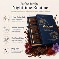 Complément Alimentaire Chocolat Botanique Nocturne Cacao Noir Cerise Acidulée 3 Carrés