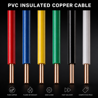 Cable Industrial de Bajo Voltaje KING DE THHN THWN-2, 600V, 14/12/10/8/6/4/2/1/0 AWG, 100% Cobre, Aislamiento de PVC FR, Revestimiento de Nailon