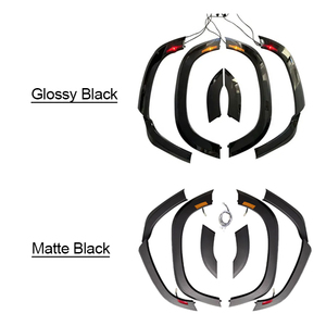 Nouvelle innovation, élargisseurs d'ailes en ABS avec lampe, extension d'arche de roue pour <span class=keywords><strong>Land</strong></span> Rover Defender 110 - Product Image 6