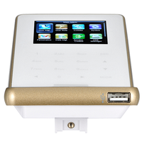 ZKT F22 Software libre Seguridad inteligente ZK Wifi Biométrico Huella digital Cerradura de puerta Control DE ACCESO Tiempo Asistencia Lector Máquina