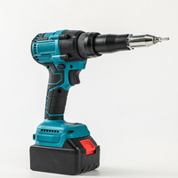 Pistolet à Riveter sans fil 21V Lithium-ion électrique automatique sans balais outil de riveteuse aveugle usine de haute qualité pour la vente en gros