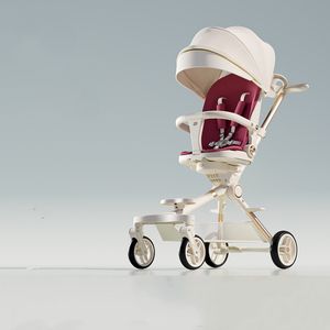 Nouvelle poussette bébé pliable <span class=keywords><strong>2</strong></span>-en-<span class=keywords><strong>1</strong></span> dispositif à bascule siège de voiture cadre en alliage d'aluminium - Product Image 3