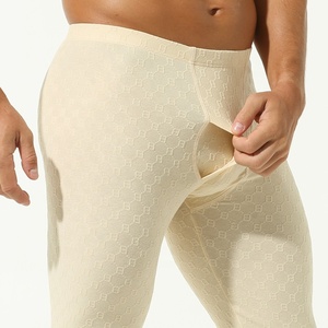 <span class=keywords><strong>Pigiama</strong></span> <span class=keywords><strong>Termico</strong></span> Lungo da Uomo Invernale in Spandex/Poliestere Traspirante, Elastico, Antibatterico, Spesso, per Mantenere il Calore Interno - Product Image 5