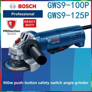 Meuleuse d'angle <span class=keywords><strong>Bosh</strong></span> GWS9-100P GWS9-125P 900W avec interrupteur de sécurité, outil électrique professionnel pour le meulage et la découpe - Product Image 1