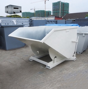 Высокоэффективный и простой в эксплуатации стальной металлический самоопрокидывающийся бункер для автоматического сброса мусорных баков - Product Image 5