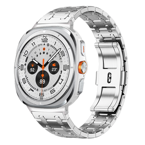 Eraysun, correas de <span class=keywords><strong>reloj</strong></span> de metal de lujo para Samsung Galaxy Watch 7 Ultra, pulsera de metal de 47mm, <span class=keywords><strong>correa</strong></span> de repuesto de acero inoxidable para <span class=keywords><strong>hombre</strong></span> - Product Image 1