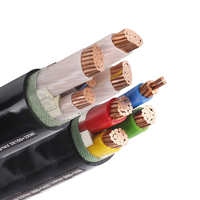 Câble d'alimentation blindé 3+2 conducteurs CU/XLPE/STA 3x150+2x95mm 3x240mm+1x120mm 3x10mm 3x16mm 3x50mm 3x70mm 95mm 150mm 185mm 240mm 400mm