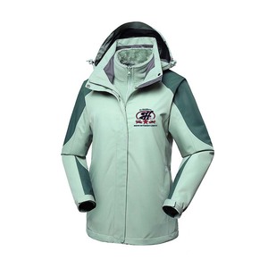 Custom High-end Breathable Zipper Women's Winter Coral Fleece Liner Detachable Three-in-One Two-Piece Men's Mountaineering <strong>Suit</strong> - Product Image 4