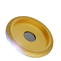 Meuleuse d'angle magique roue à lamelles demi-disque de meulage pour bord de carrelage pierre marbre diamant-chanfreinage rainurage coupe outils abrasifs