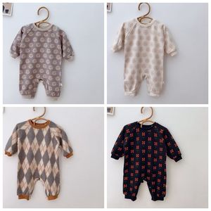 Peleles de punto de otoño para bebés, mono cálido, monos de invierno, ropa de <span class=keywords><strong>niña</strong></span> para recién nacidos, ropa de Navidad - Product Image 2