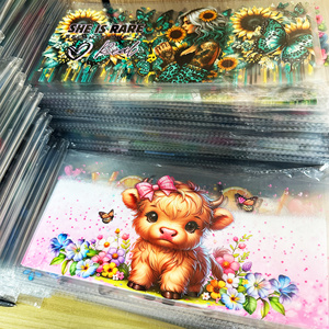 แผ่นหุ้มแก้วแบบยืดหยุ่น ทนทานต่อรังสียูวี สำหรับงานเรซิ่น งานฝีมือ และงาน DIY ทำมือ ไม่ทำลายพื้นผิว ไม่ทิ้งคราบ ป้องกันรอยขีดข่วน - Product Image 1