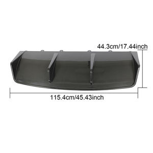 Diffuseur de pare-chocs arrière en fibre de carbone sèche pour <span class=keywords><strong>Porsche</strong></span> <span class=keywords><strong>Taycan</strong></span> <span class=keywords><strong>4S</strong></span> 4-Door <span class=keywords><strong>ELECTRIC</strong></span> car 2019 2020 - Product Image 2