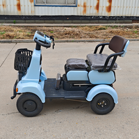 Scooter électrique professionnel robuste 72V 500W, mini, 4 roues, charge maximale 200 kg, avec siège et panier pour personnes âgées