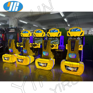 Simulador de Carreras de Autos YIRUN Styles, Máquina de Juego de Carreras Operada con Monedas para Interiores con Monitor LCD de 32/42 Pulgadas, 1 o 2 Jugadores - Product Image 6