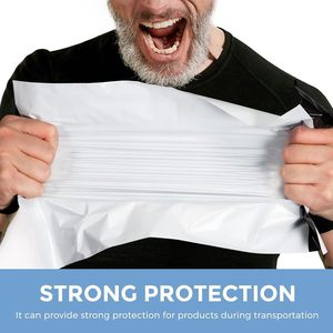 Bolsa de Correo de Poliéster con Asa Reciclada, Impresión de Logotipo Personalizado, para Envío de Ropa, con Sellado Fuerte - Product Image 6